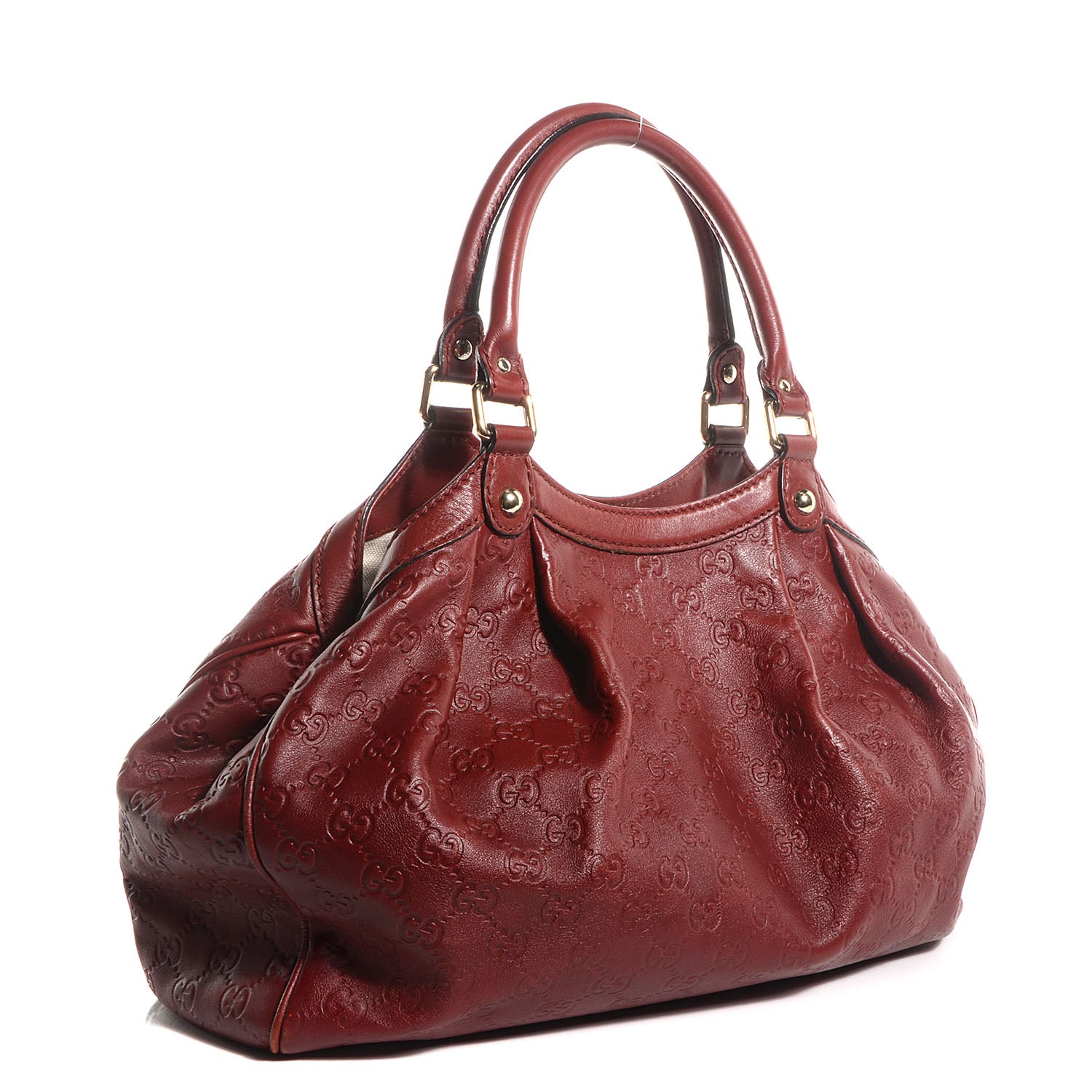 Gucci Guccissima Medium Sukey Tote Raspberry Candy 3 of 8