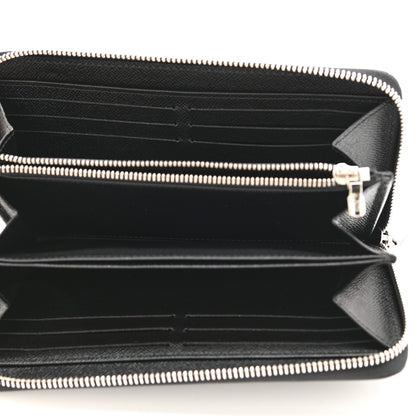 Louis Vuitton Epi Zippy Wallet Black 4 of 10