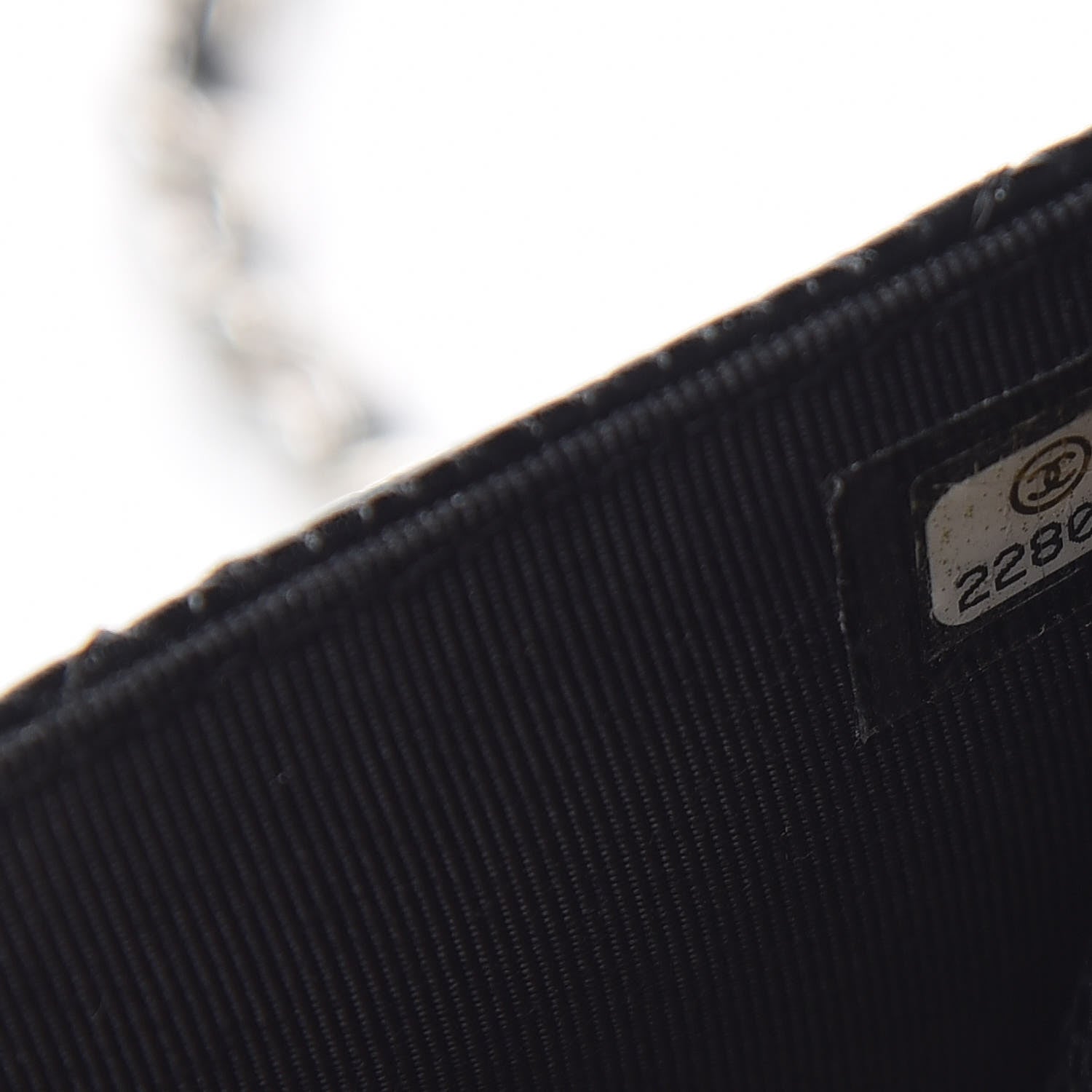 Chanel Caviar Quilted Wallet On Chain WOC Black 7 of 10