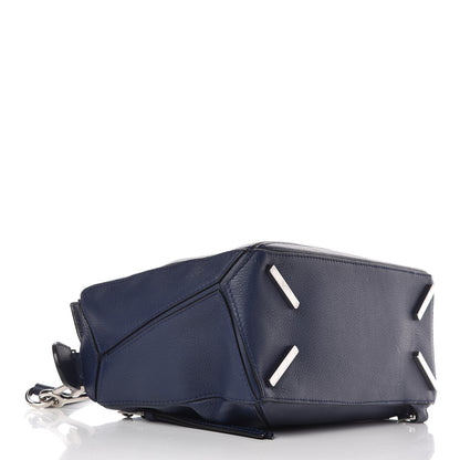 Loewe Calfskin Small Puzzle Bag Marine 4 of 11