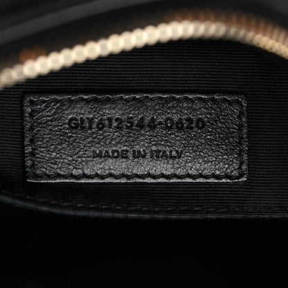 Saint Laurent Suede Calfskin Monogram Lou Camera Bag Black 7 of 12