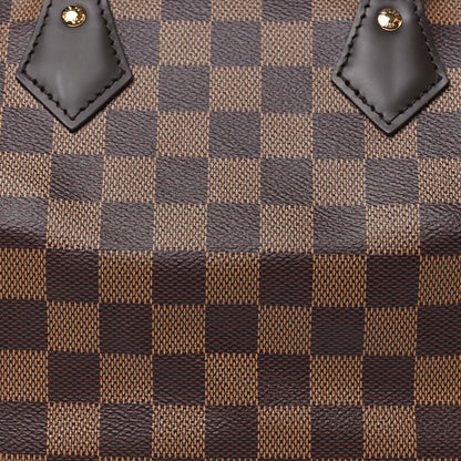 Louis Vuitton Damier Ebene Speedy Bandouliere 25 7 of 9