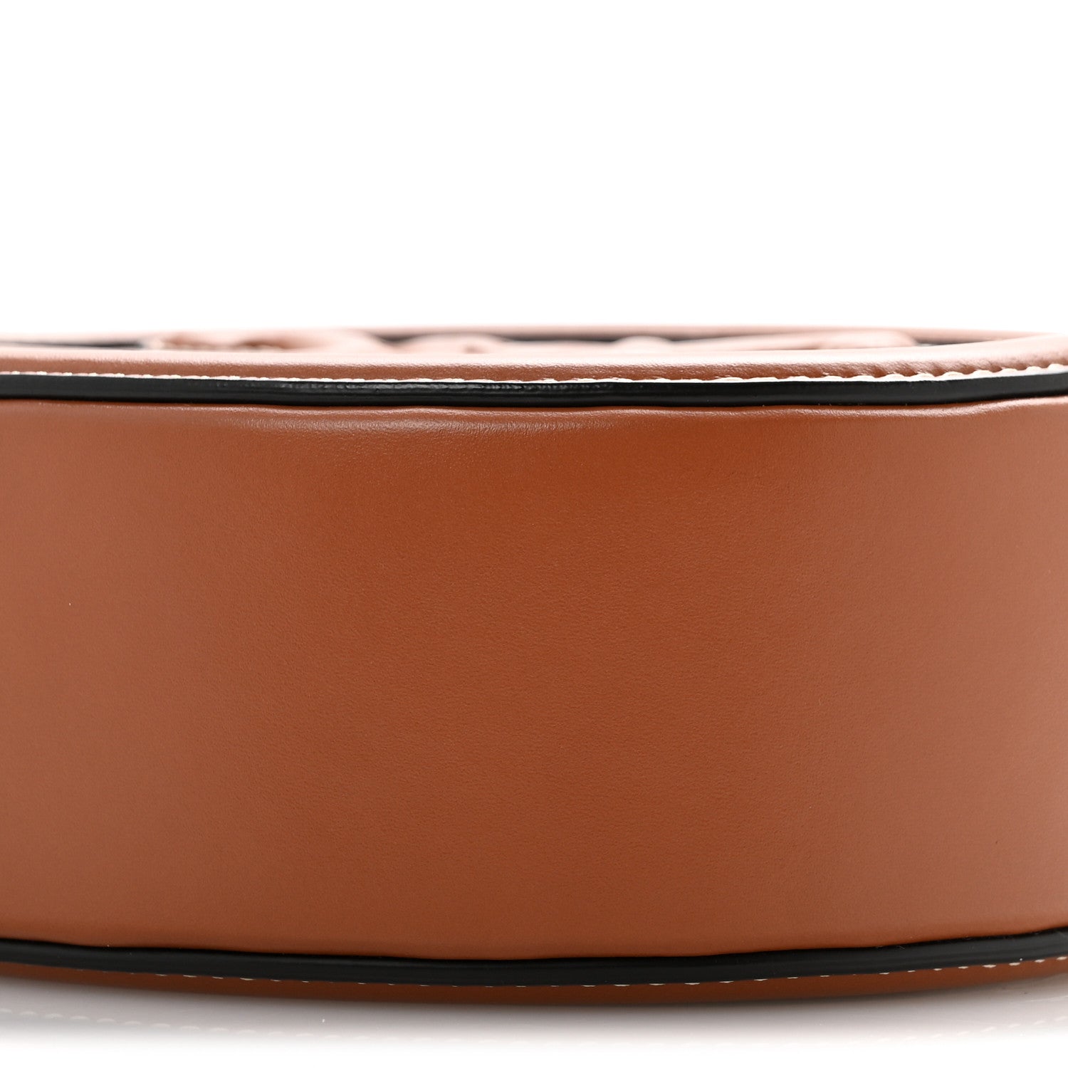 Celine Smooth Calfskin Cuir Triomphe Oval Bag Tan 11 of 12