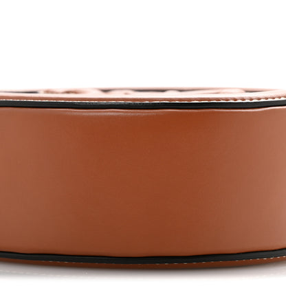 Celine Smooth Calfskin Cuir Triomphe Oval Bag Tan 11 of 12