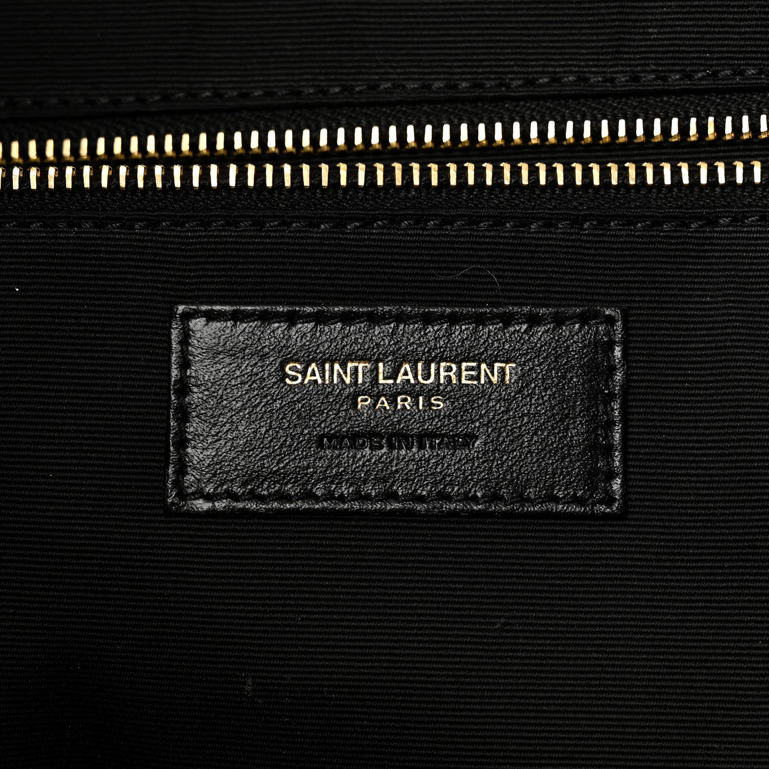 Saint Laurent Lambskin Quilted Maxi Icare Shopping Tote Black 7 of 10