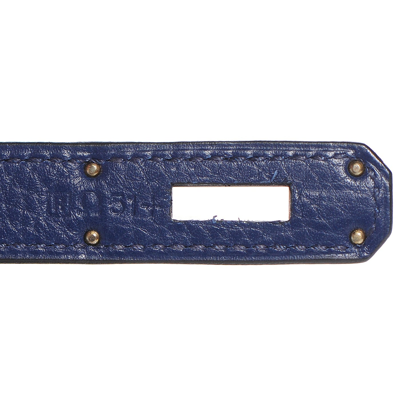 Togo Kelly Retourne 32 Bleu Saphir