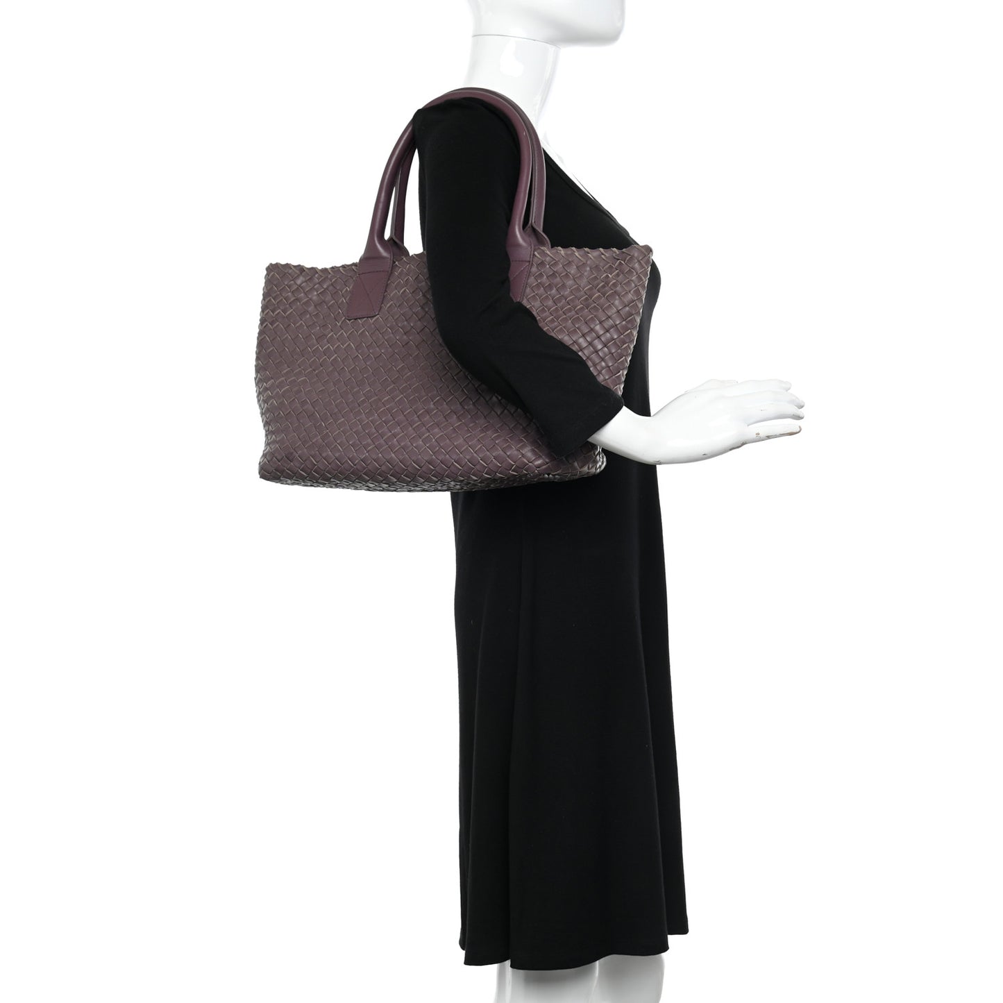 Nappa Intrecciato Mini Cabat Lilac