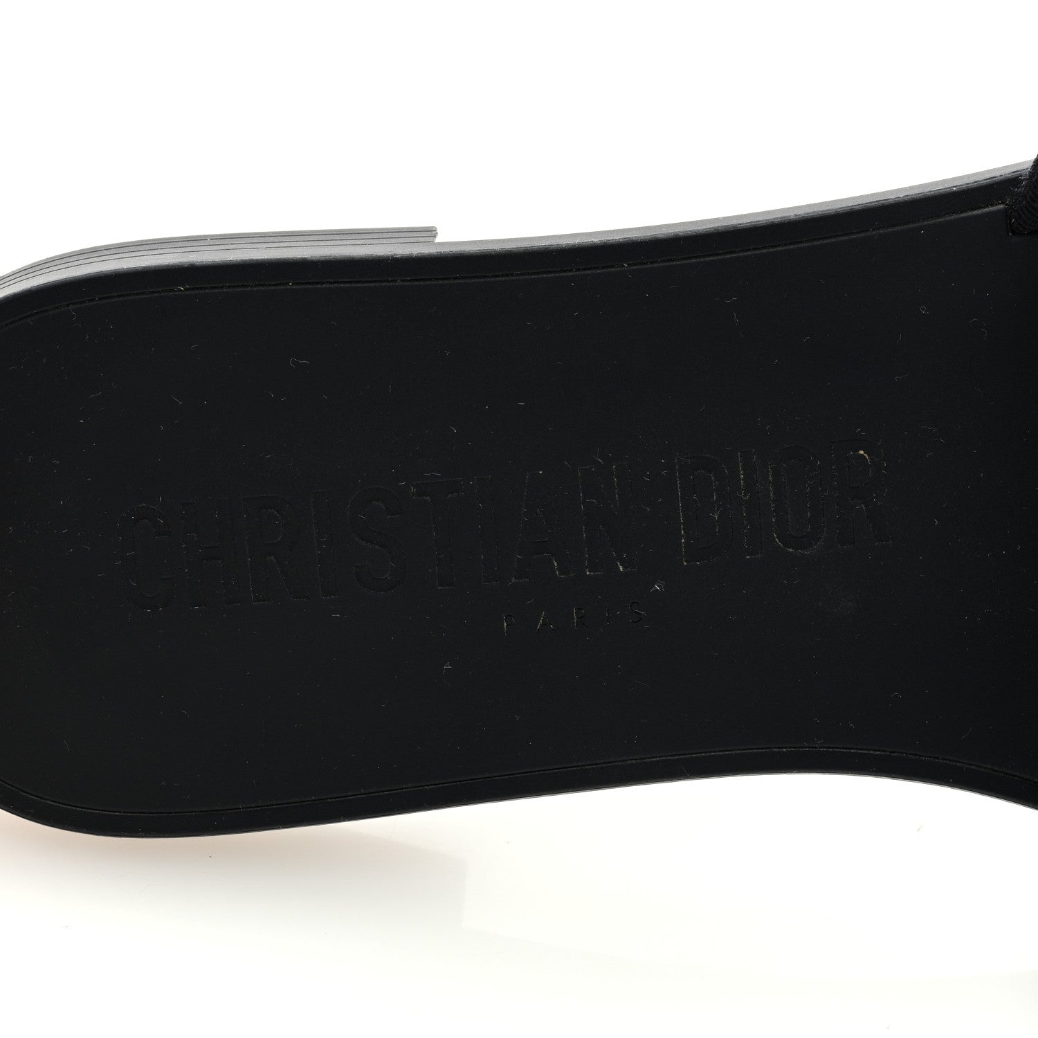 Christian Dior Nylon Oblique Dio(r)evolution Slide Sandals 38 Deep Blue 7 of 8