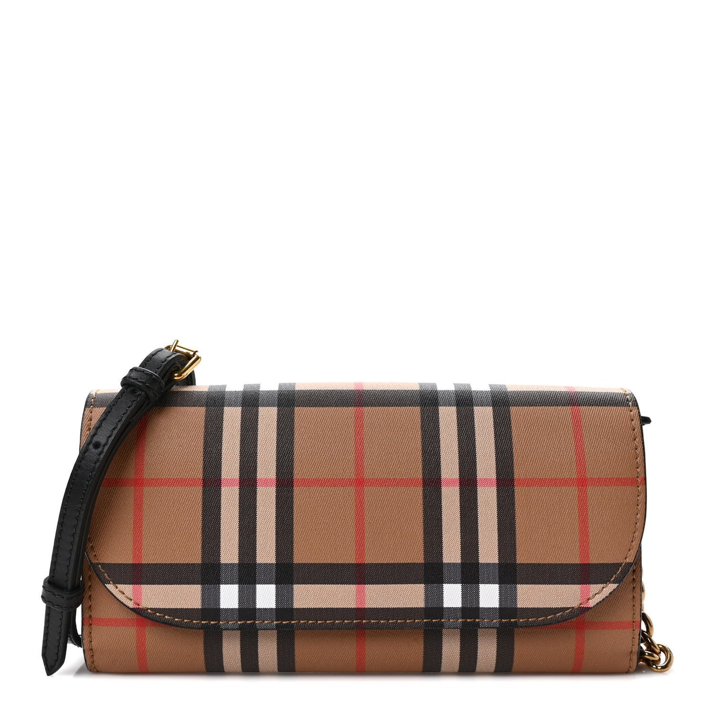 Vintage Check Halton Wallet Black