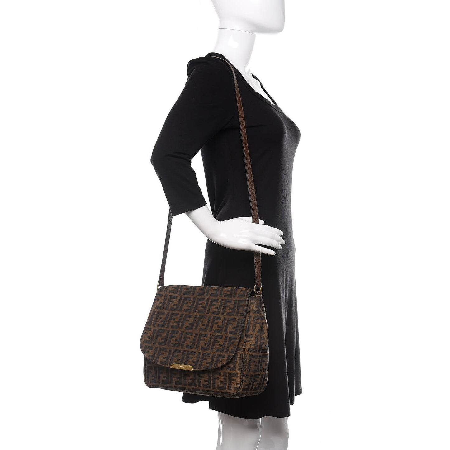 Zucca Vitello Artic Messenger Bag Tobacco Castagna