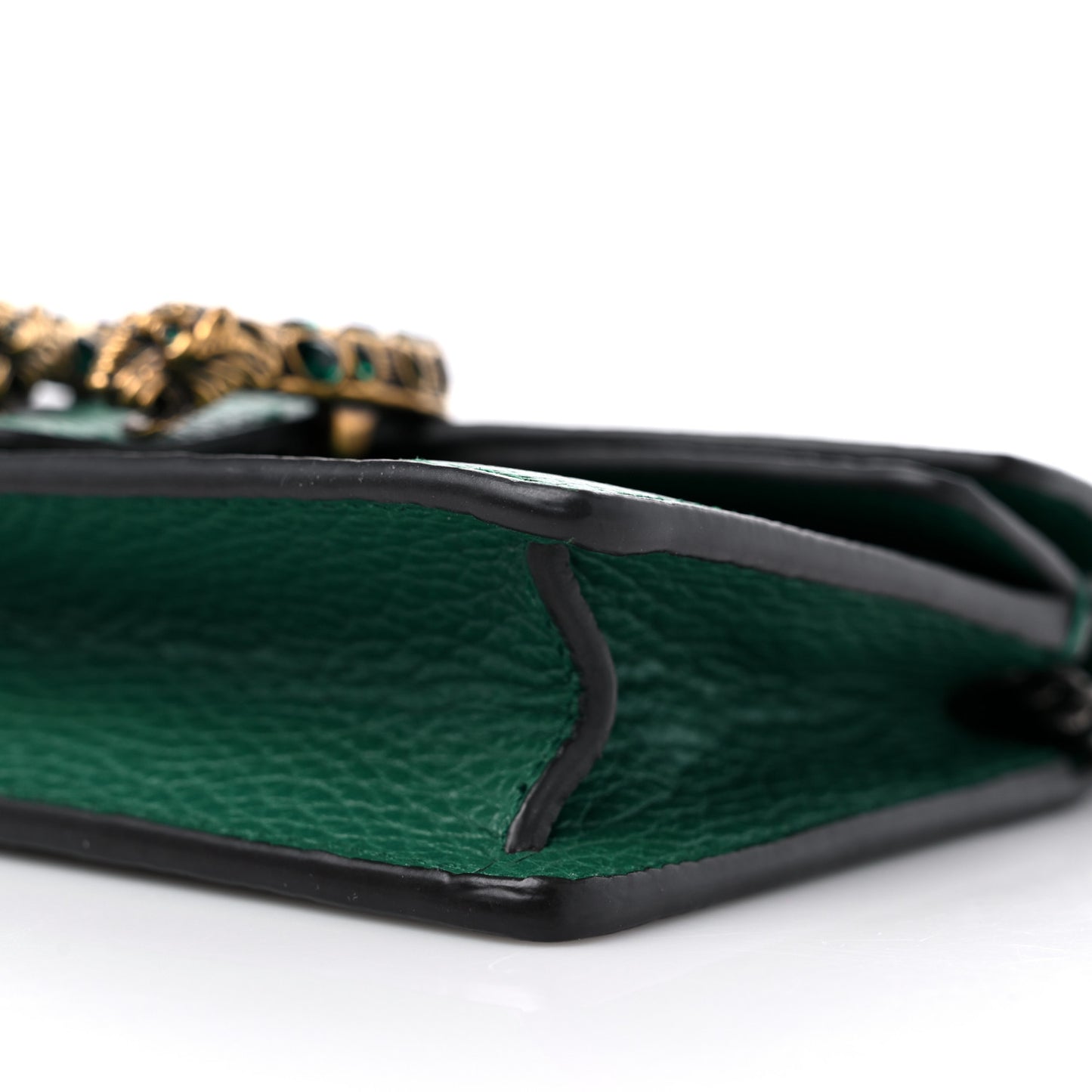 Calfskin Super Mini Dionysus Shoulder Bag Emerald