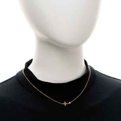 Louis Vuitton 18K Pink Gold Diamond Idylle Blossom Pendant Necklace 2 of 4