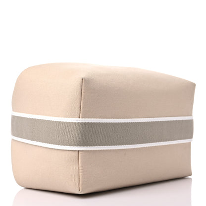 Hermes Canvas Large Bride-A-Brac Pouch Natural 4 of 12