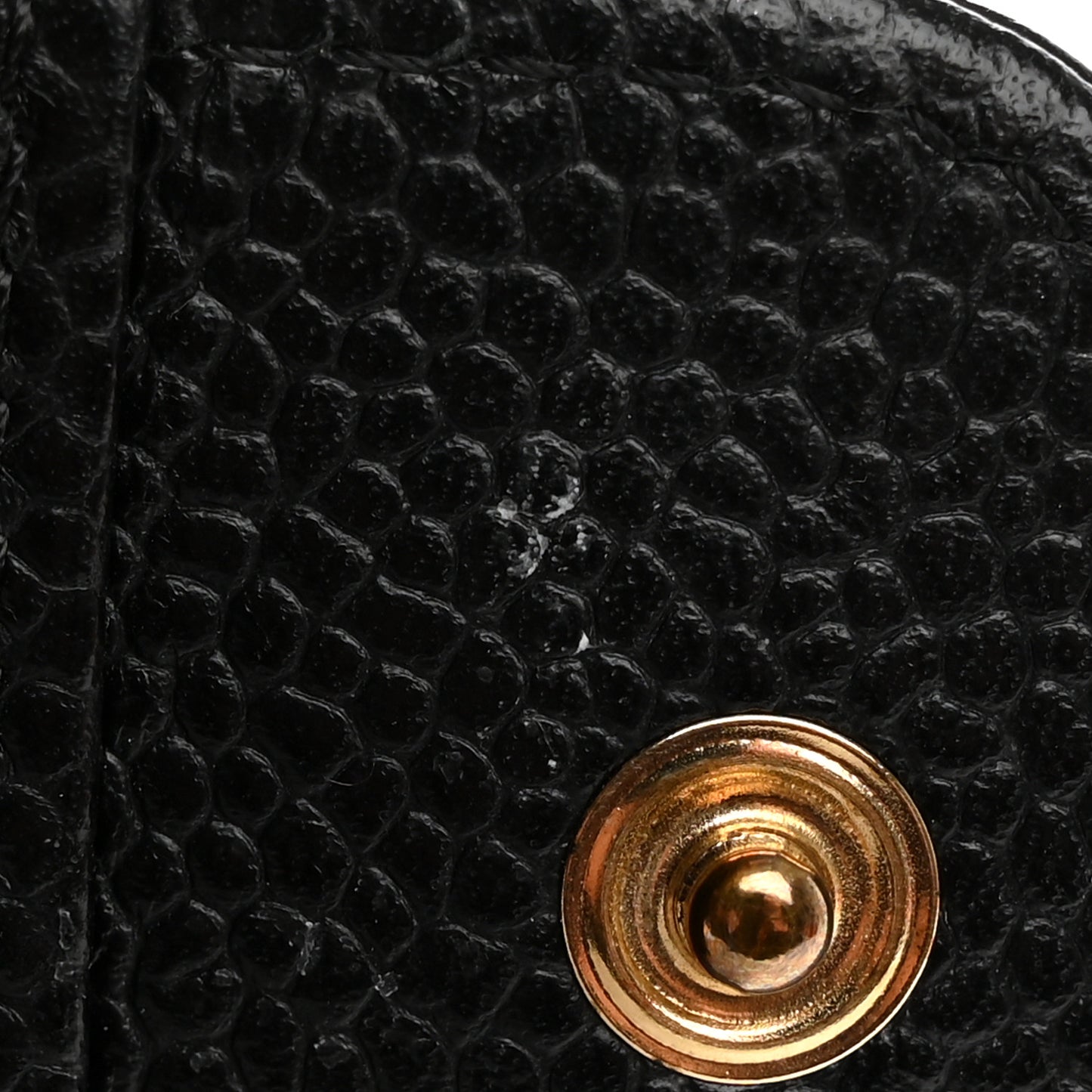 Caviar Quilted Large Flap Wallet Black