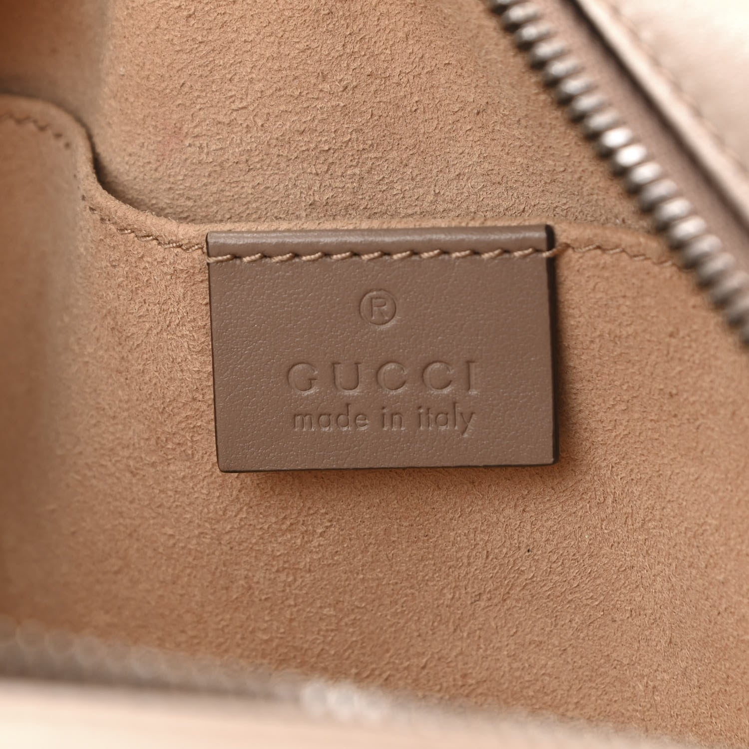 Gucci Calfskin Matelasse Small GG Marmont Chain Shoulder Bag Porcelain Rose 6 of 11