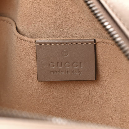 Gucci Calfskin Matelasse Small GG Marmont Chain Shoulder Bag Porcelain Rose 6 of 11