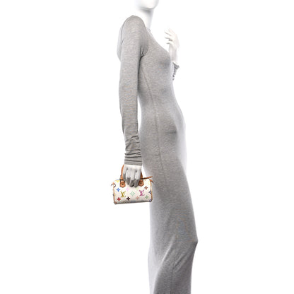 Louis Vuitton Monogram Multicolor Mini Sac HL Speedy White 2 of 9