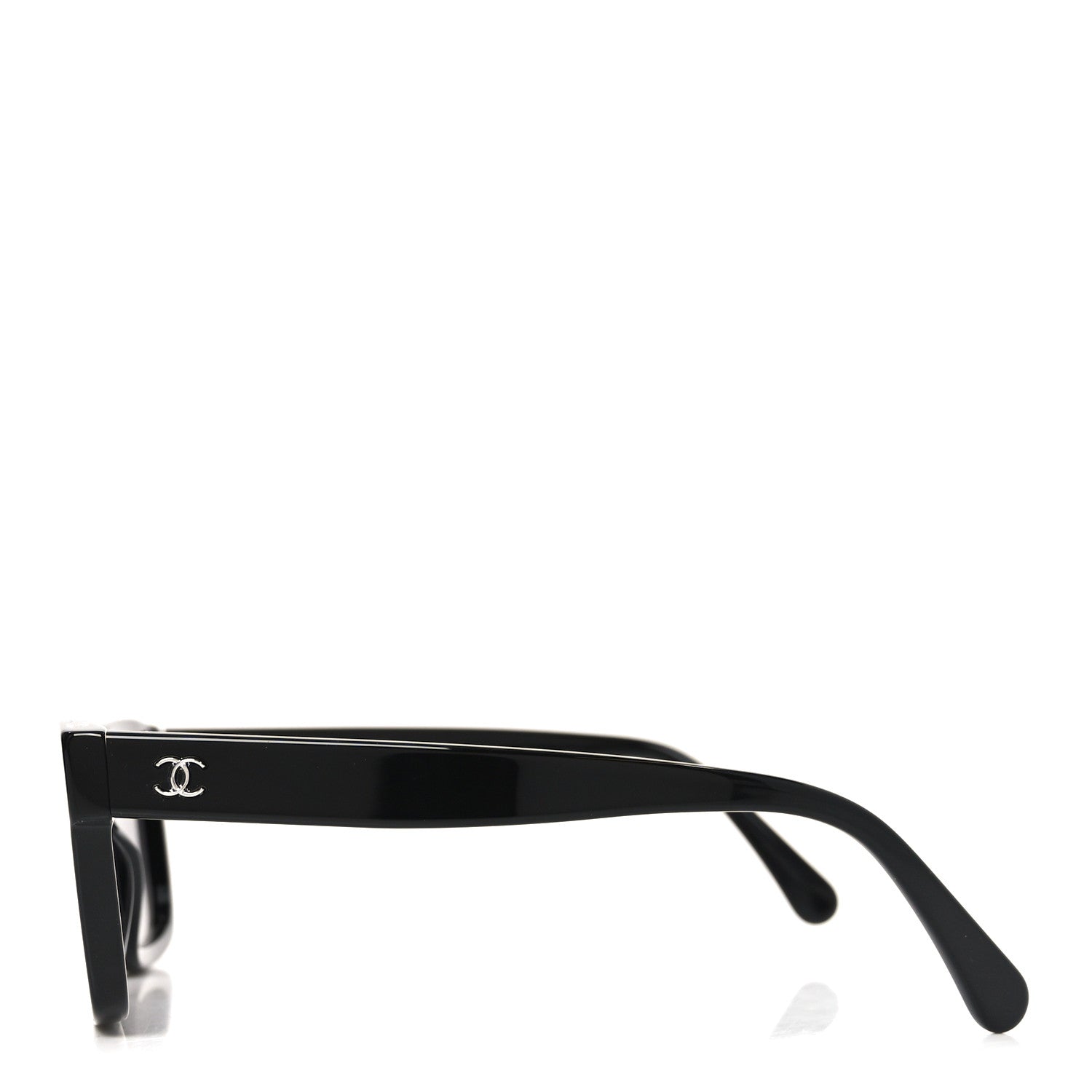 Chanel Acetate Square Sunglasses 5417 Black 3 of 7