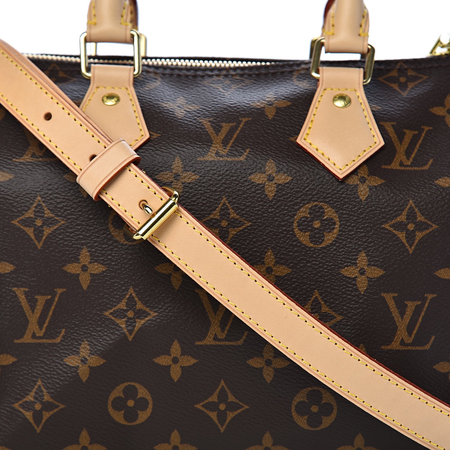 Louis Vuitton Monogram Speedy Bandouliere 25 10 of 10
