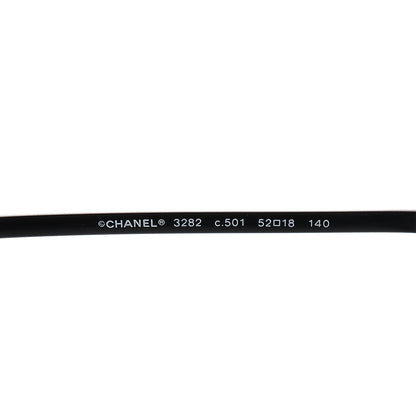 Chanel Acetate CC Eyeglass Frames 3282 Black 3 of 4