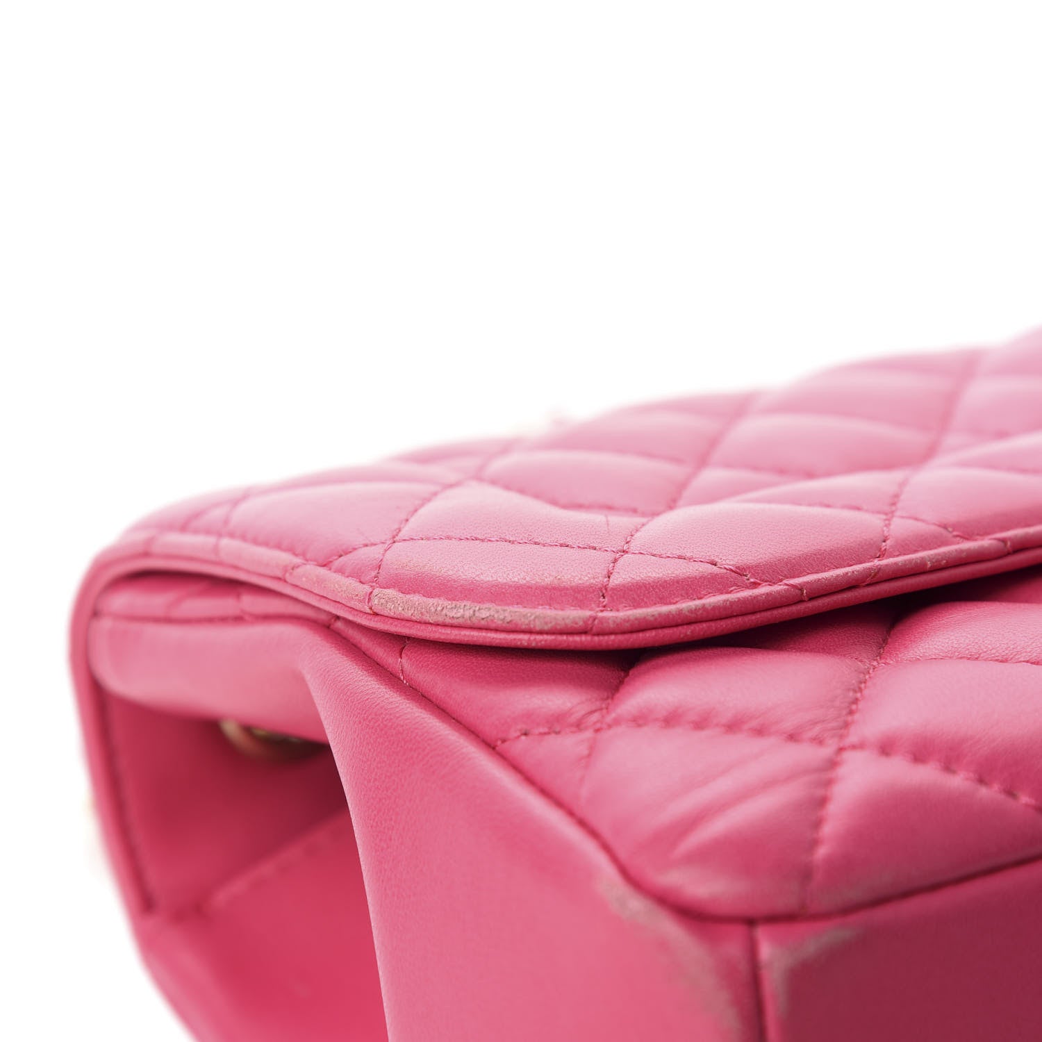 Chanel Lambskin Quilted Medium Mademoiselle Chic Flap Pink 8 of 19