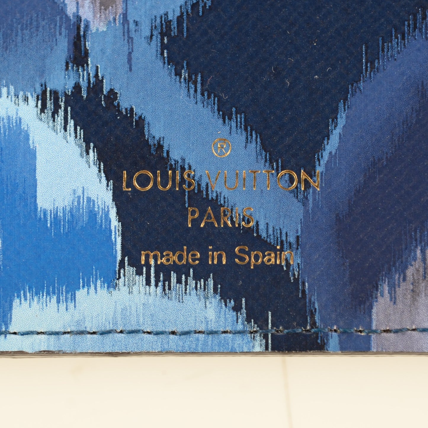 Monogram Articles de Voyage Ikat Insolite Wallet Grand Blue