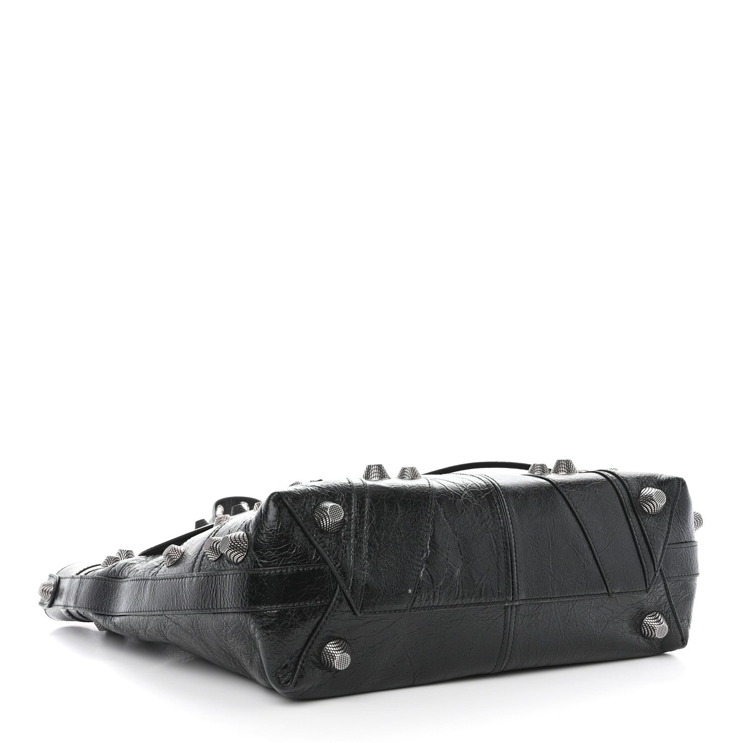 Balenciaga Agneau Arena Medium Le Cagole Carry All Bag Black 4 of 10