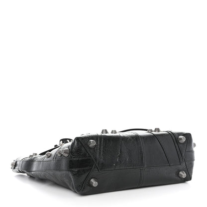 Balenciaga Agneau Arena Medium Le Cagole Carry All Bag Black 4 of 10