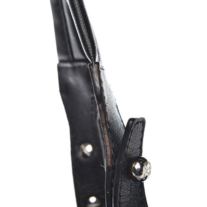 Chanel Coated Canvas Large Paris Biarritz Tote Black 10 of 19