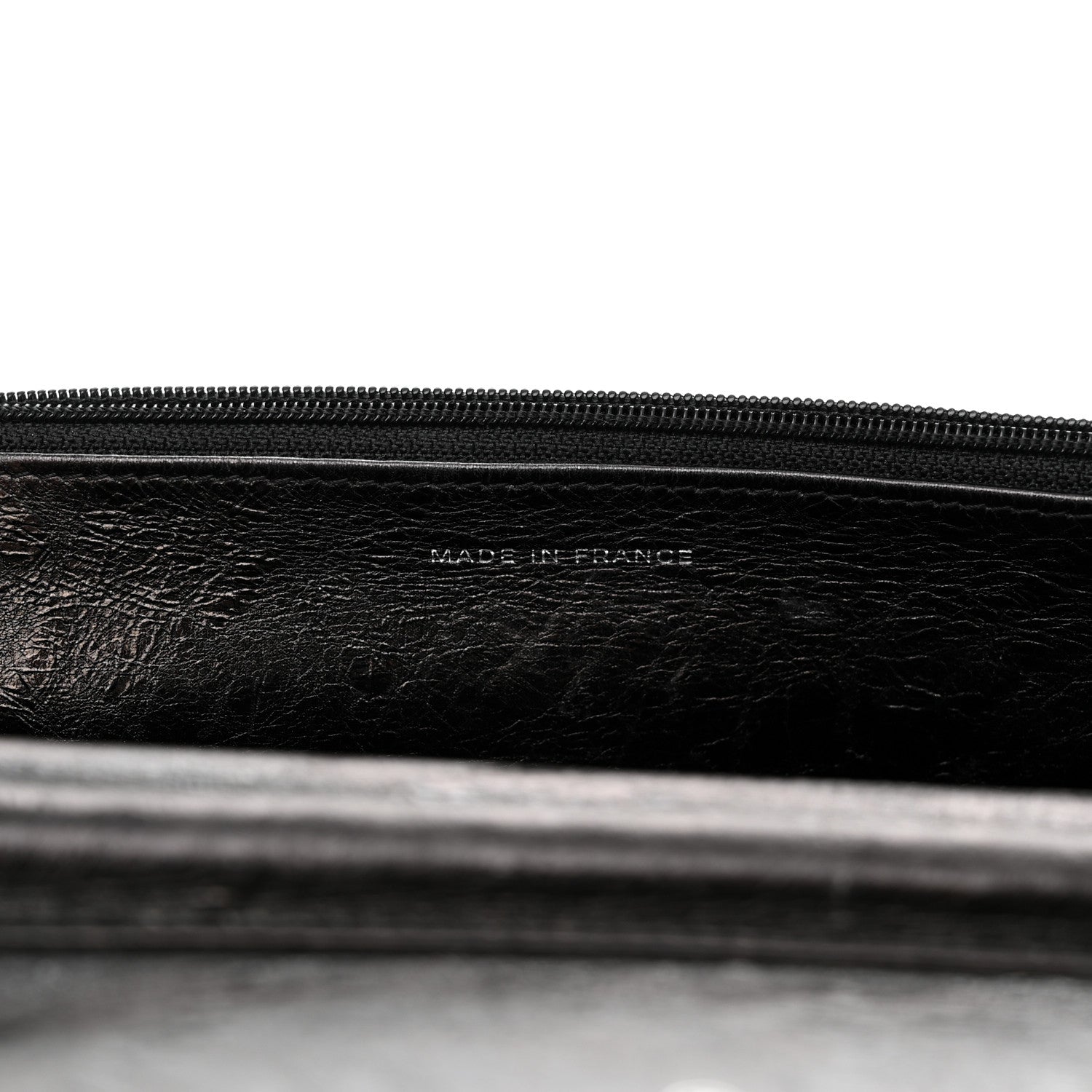 Chanel Metallic Aged Calfskin Quilted Reissue Wallet On Chain WOC Black 7 of 12