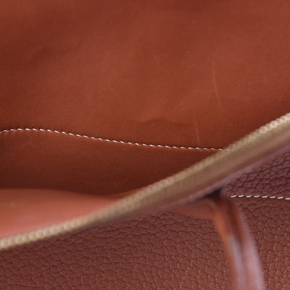 Hermes Buffle Bolide 35 Marron D'Inde 10 of 16