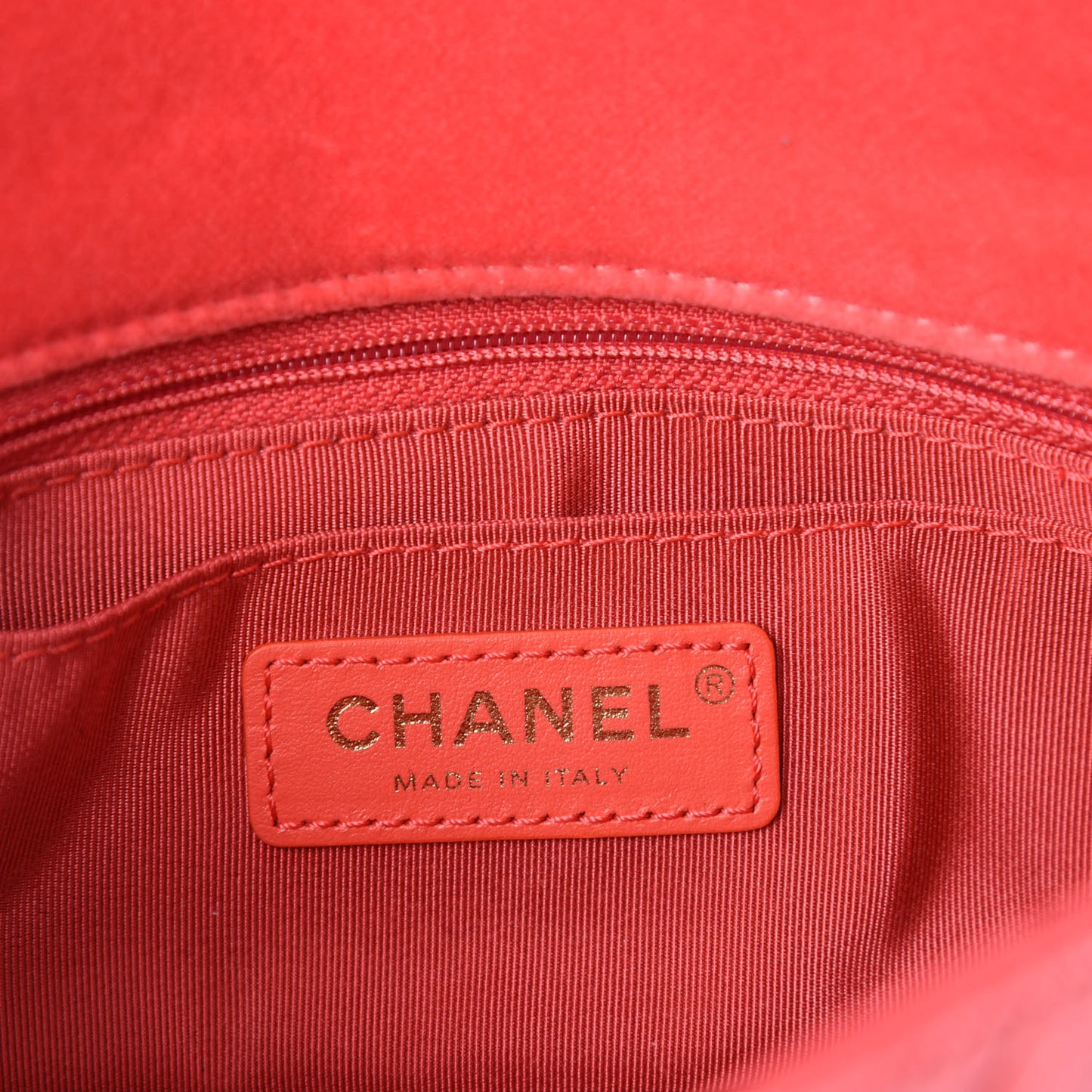 Velvet Quilted Mini Rectangular Pearl Crush Flap Coral
