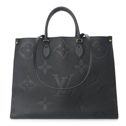 Louis Vuitton Empreinte Monogram Giant Onthego GM Black 1 of 9