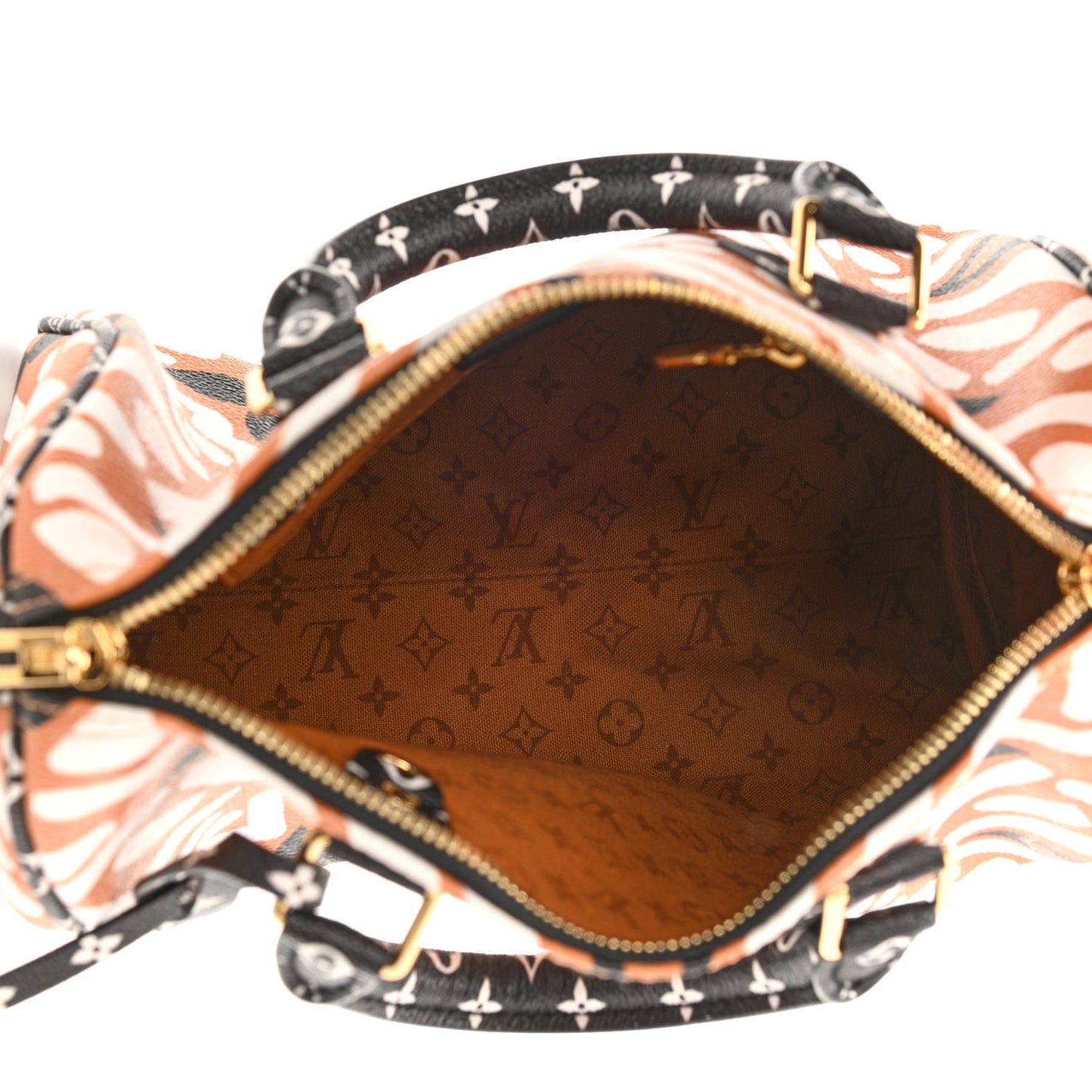 Monogram Giant Crafty Speedy Bandouliere 25 Creme Caramel