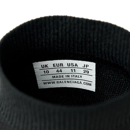 Balenciaga Technical 3D Recycled Knit Bi-Color Sole Mens Speed 2.0 Sneakers 44 Black White 8 of 9