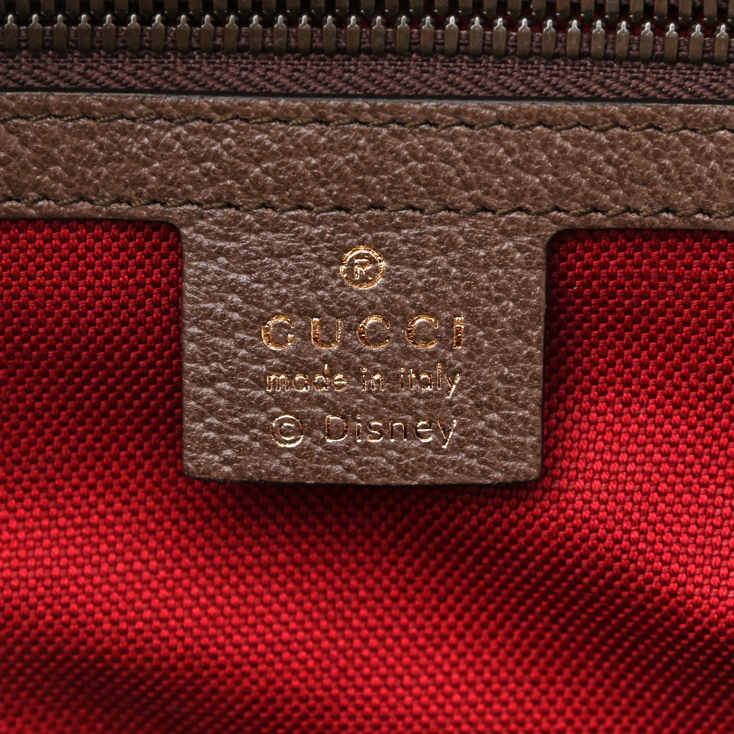 Gucci X DISNEY GG Supreme Monogram Donald Duck Small Interlocking G Dome Backpack Beige Multicolor New Acero 8 of 10