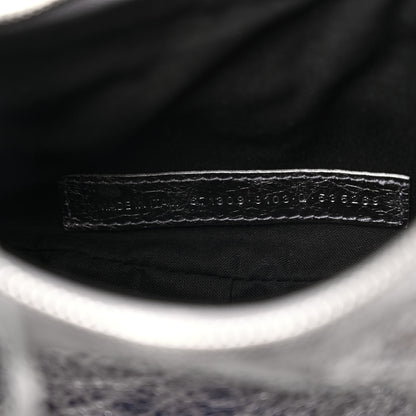 Balenciaga Metallic Agneau Arena Le Cagole Shoulder Bag XS Silver 7 of 12
