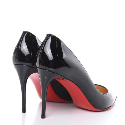 Christian Louboutin Patent Pigalle Follies 70 Pumps 38 Black 4 of 12