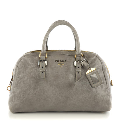 Prada Cervo Lux Dome Satchel Astro 1 of 10