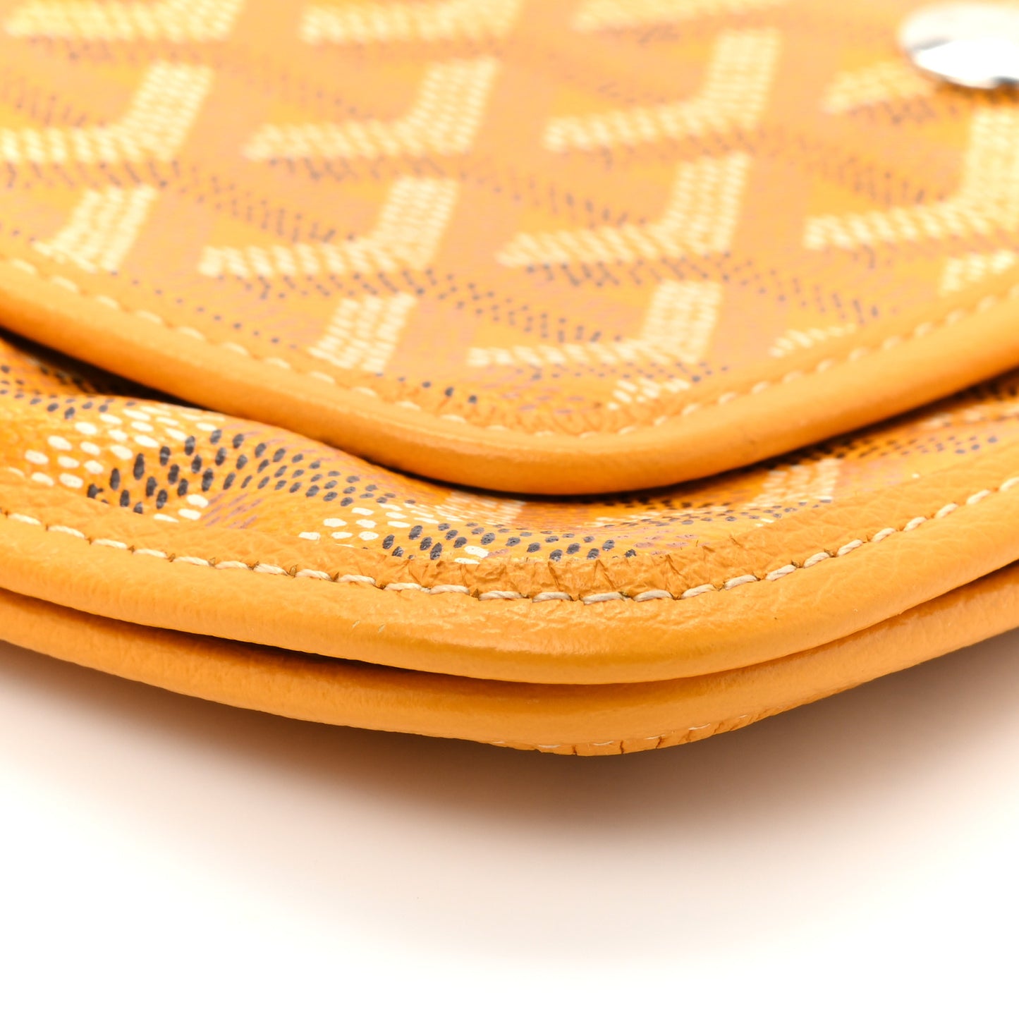 Goyardine Plumet Wallet Clutch Yellow