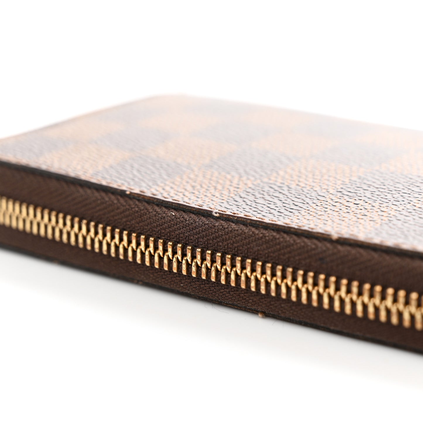 Damier Ebene Clemence Wallet Cherry