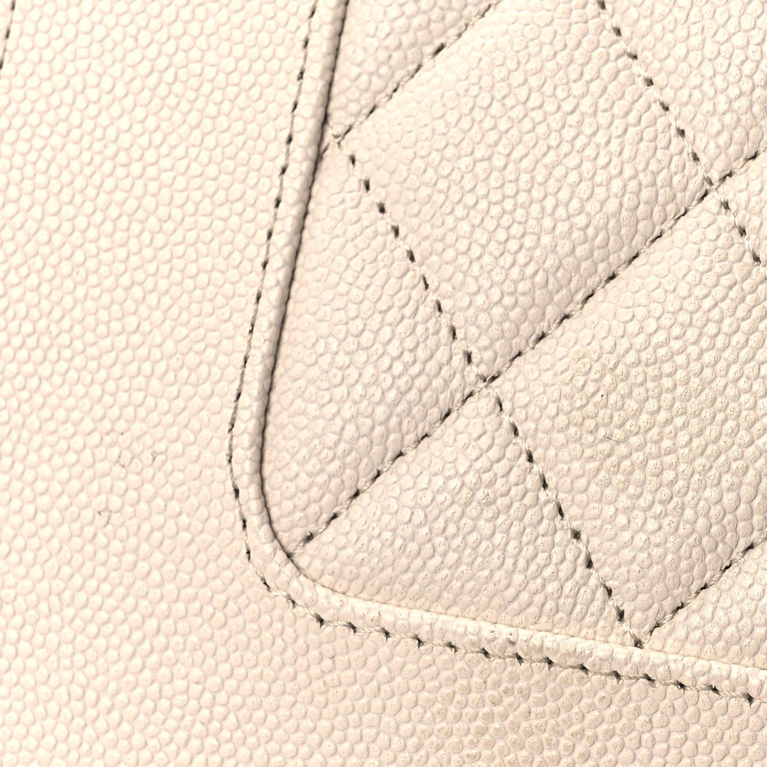Chanel Caviar Quilted Vintage Mademoiselle Wallet On Chain WOC Beige 8 of 9