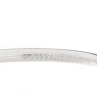Tiffany 18K White Gold Diamond Metro Band Ring 50 5.5 4 of 7