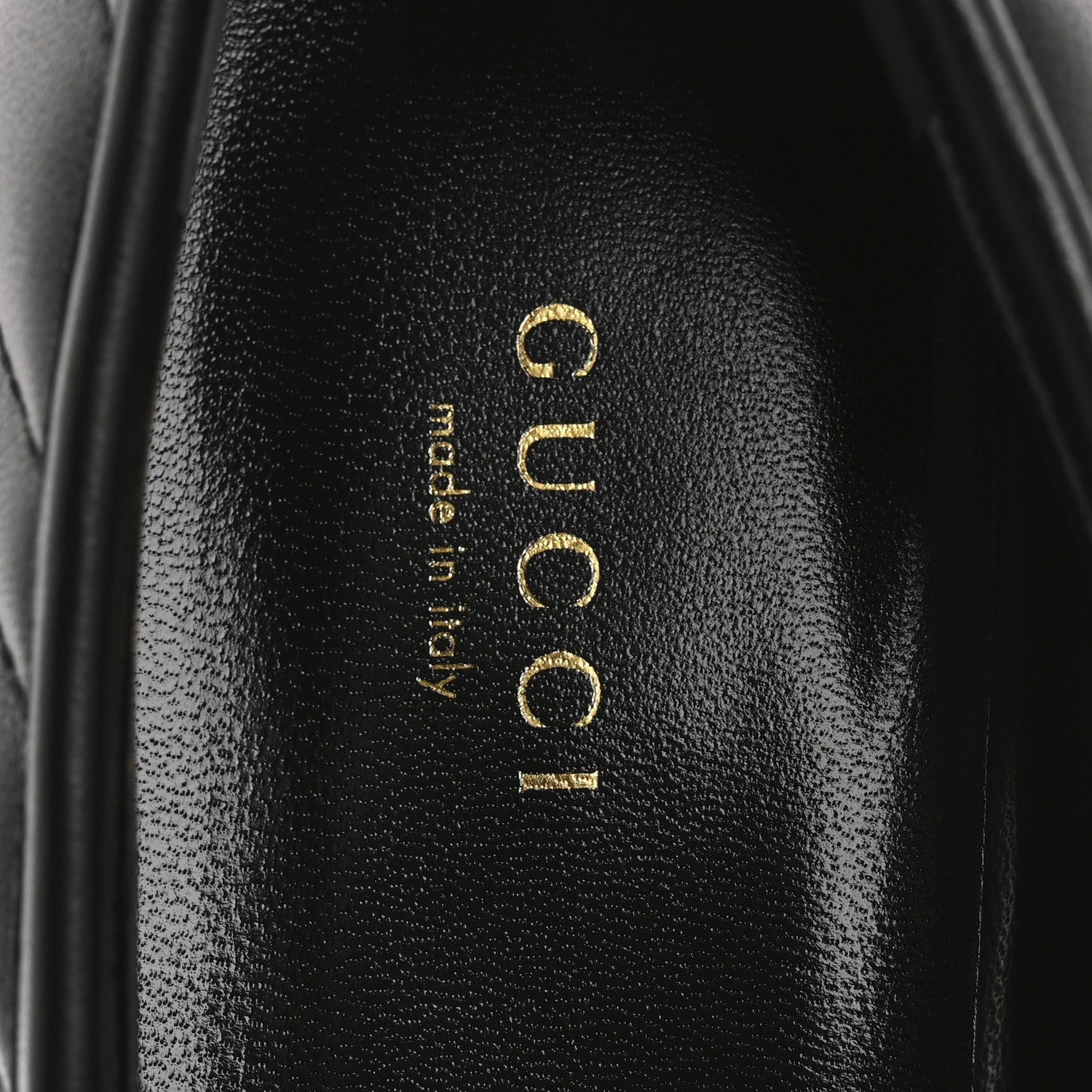 Gucci Nappa Matelasse Double G Marmont Loafers 41 Black 7 of 10
