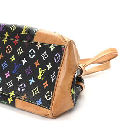Louis Vuitton Monogram Multicolor Claudia Black 9 of 10