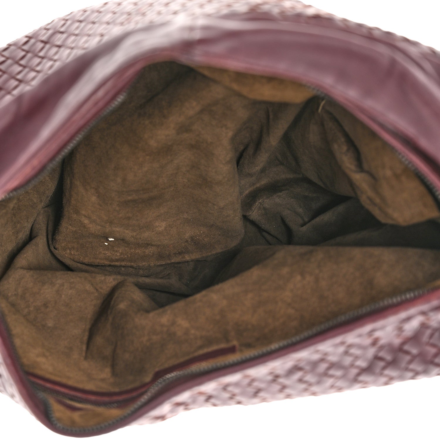 Bottega Veneta Nappa Intrecciato Large Veneta Hobo Dark Red 5 of 11