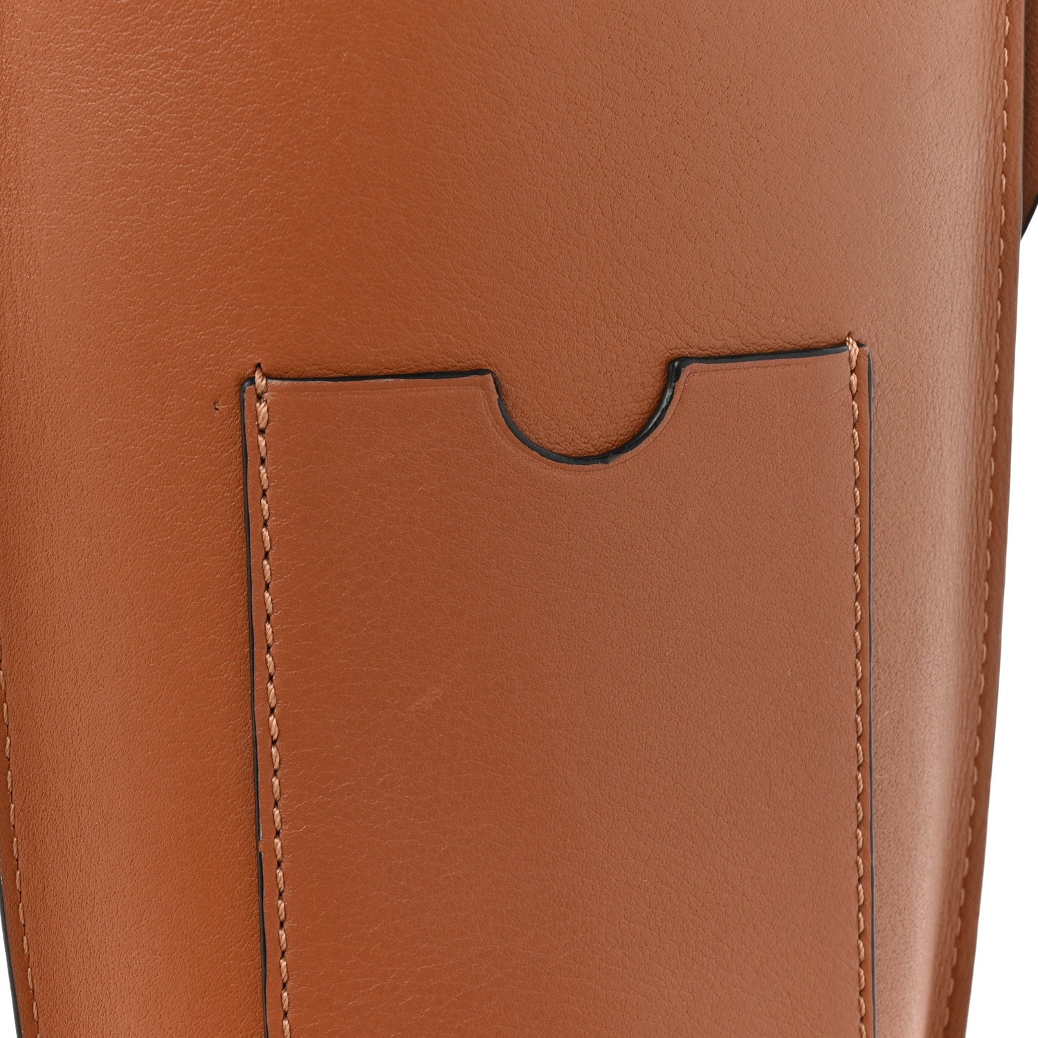 Loewe Calfskin Elephant Pouch Crossbody Bag Tan 12 of 12