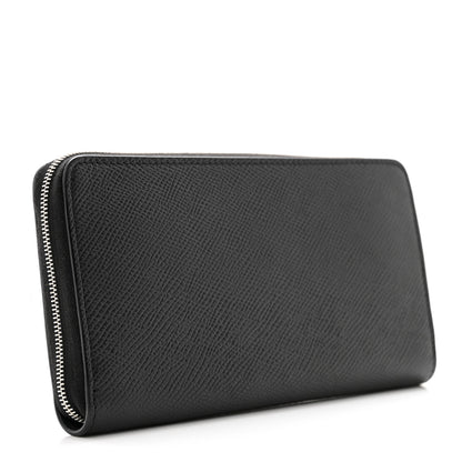 Celine Calfskin Large Zip Around Multifunction Wallet Black 3 of 8