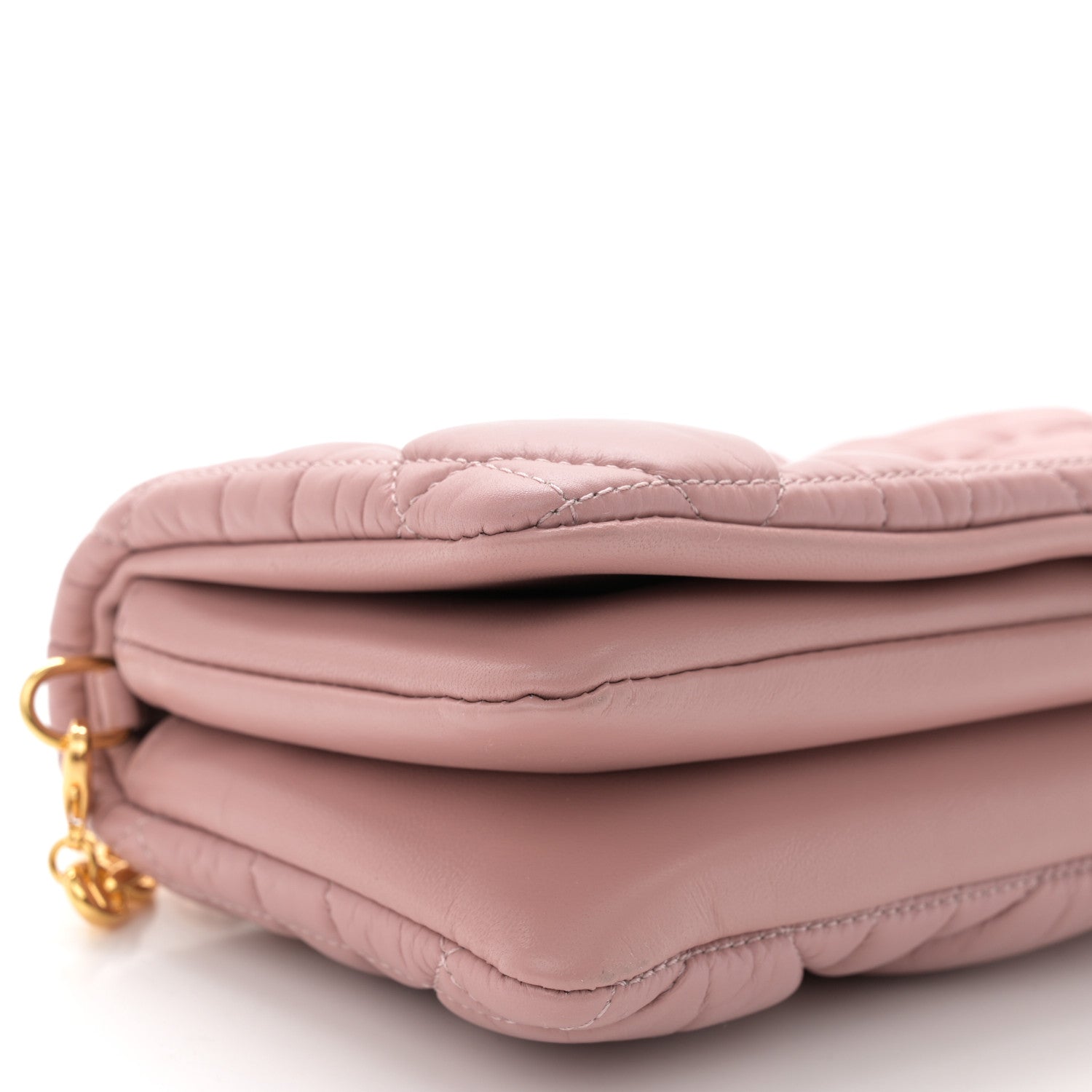 Christian Dior Calfskin Macrocannage Mini Caro Bag Old Rose 10 of 10