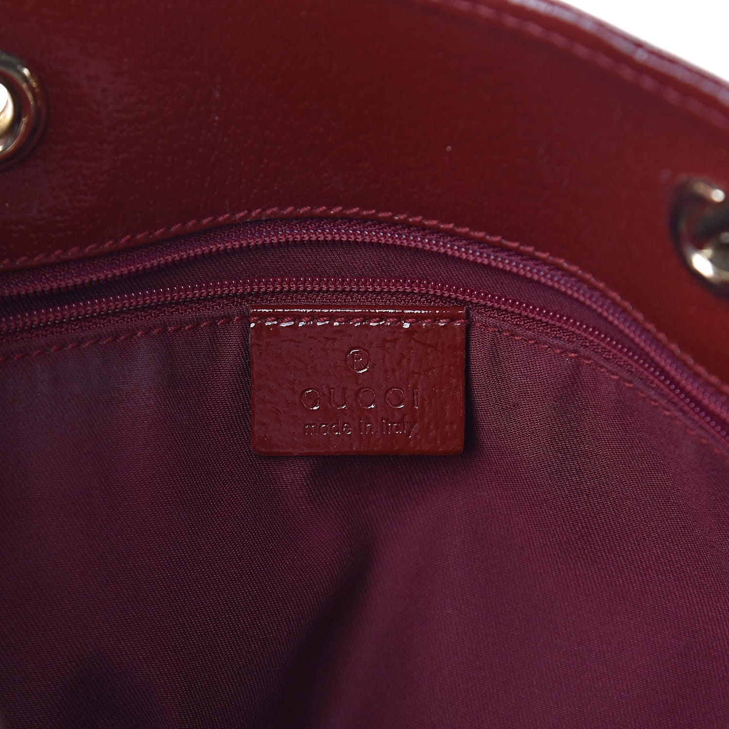 Gucci Monogram Small Eclipse Tote Red 6 of 10